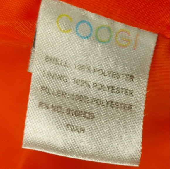 Coogi Black Muliti Colored Puffer Vest Size Small - Picture 7 of 8